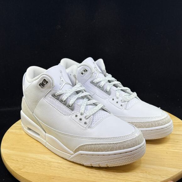 Nike Air Jordan 3 Retro Pure Money CT8532-111 Men's Size 12 Sneaker - Picture 4 of 9